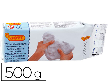 500g. pasta Jovi para modelar color blanco